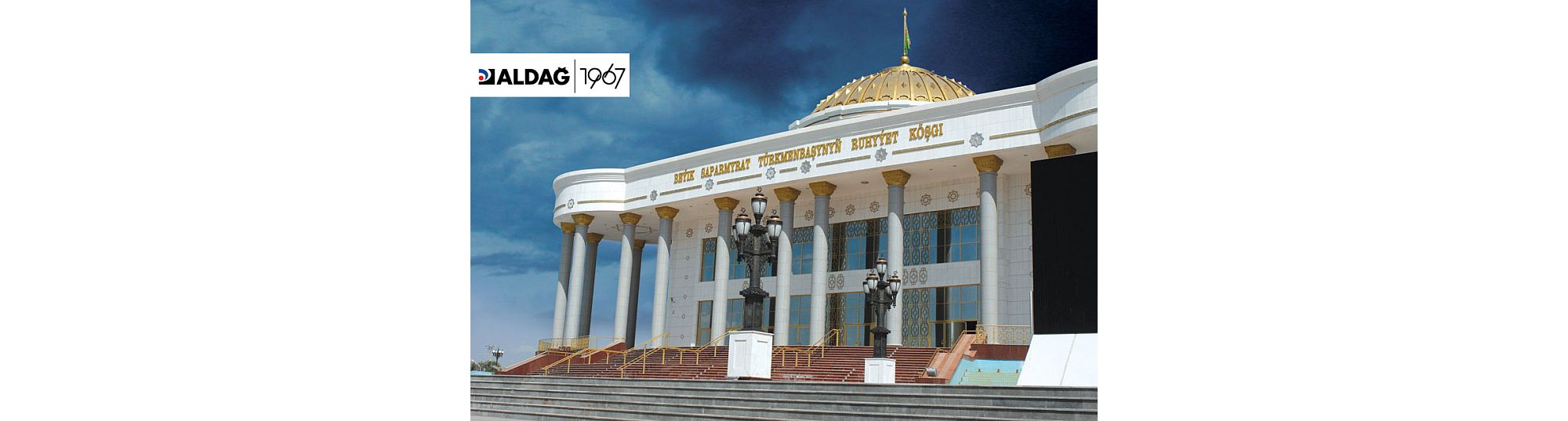  Türkmenistan Arkadağ Ruhiyet Sarayı Projesinde Aldağ Cihazları Kullanıldı