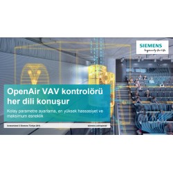Siemens Openair VAV aktüatörleri