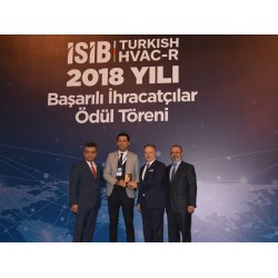 Üntes, En Çok Soğutma Grubu İhracatı kategorisinde 2.lik ve En Çok Klima Santrali, Roof top, Fancoil ve Paket Tipi Klima İhracatı kategorisinde de 3. lük ödülü alma başarısını gösterdi Üntes, En Çok Soğutma Grubu İhracatı kategorisinde 2.lik ve En Çok Klima Santrali, Roof top, Fancoil ve Paket Tipi Klima İhracatı kategorisinde de 3. lük ödülü alma başarısını gösterdi