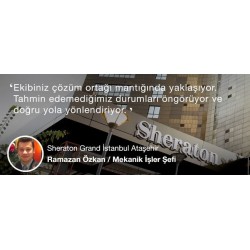 Sheraton Grand İstanbul Ataşehir, Mekanik İşler Şefi Ramazan Özkan