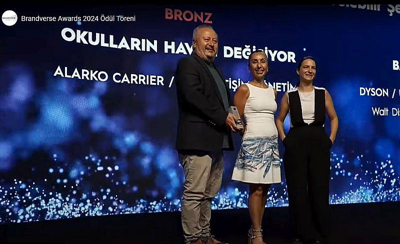 Alarko Carrier’ın “Okulların Havası Değişiyor” Projesi Brandverse Awards’dan Ödülle Döndü