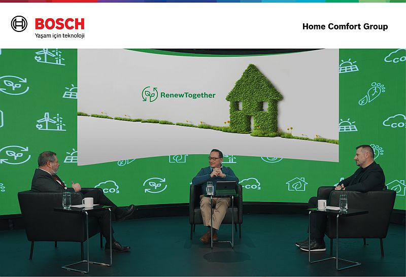 Bosch Home Comfort Group’un RenewTogether Buluşmalarına Hakan Güldağ konuk oldu
