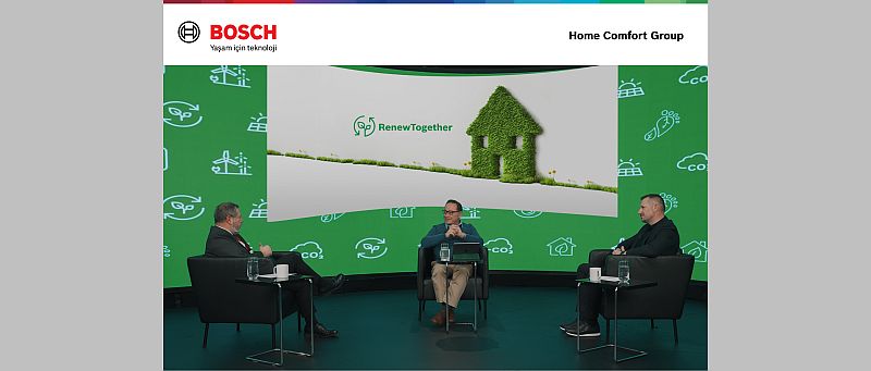 Bosch Home Comfort Group’un RenewTogether Buluşmalarına Hakan Güldağ konuk oldu