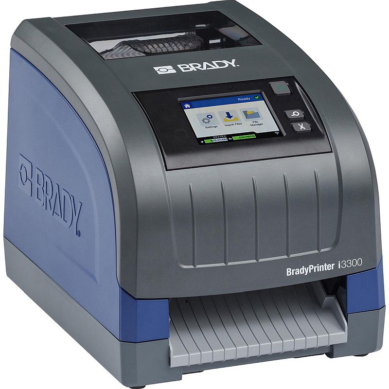 Kompakt ve yüksek hacimli BradyPrinter i3300 Endüstriyel Etiket Yazıcısı 