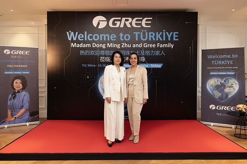 Gree Electric Appliances Başkan’ı Madam Dong Ming Zhu, Türkiye’yi ziyaret etti