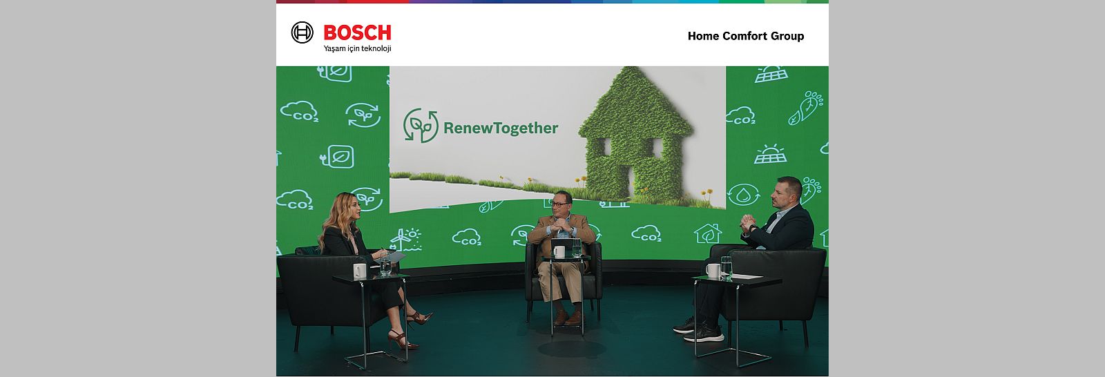 Bosch Home Comfort Group’un RenewTogether Buluşmalarının son konuğu, Elif Ergu