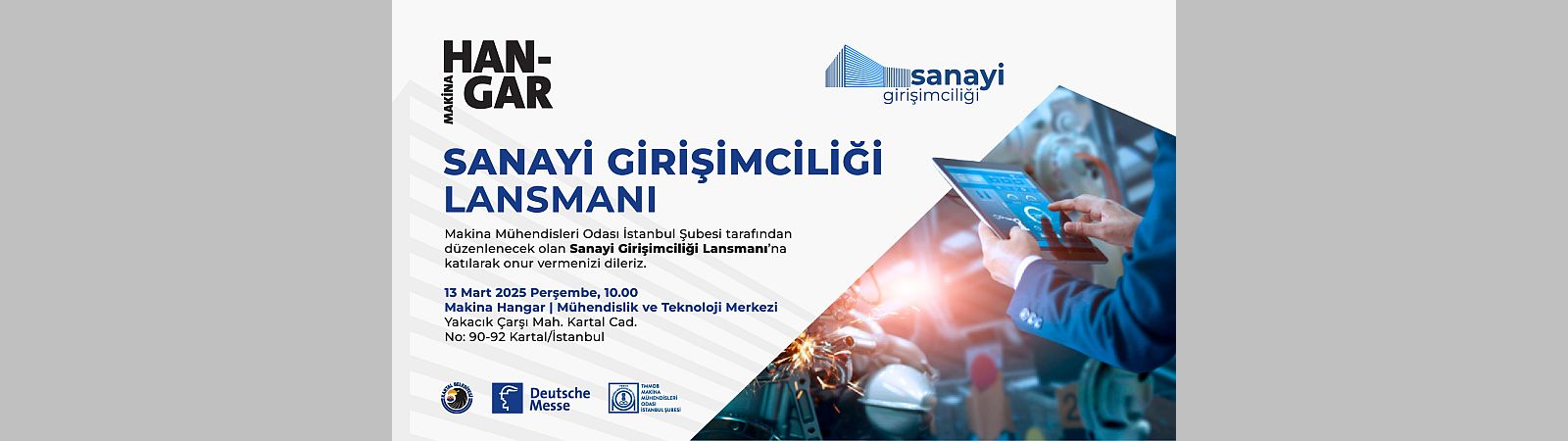 Makina Mühendisleri Odası | Sanayi Girişimciliği Lansmanı 13 Mart 2025