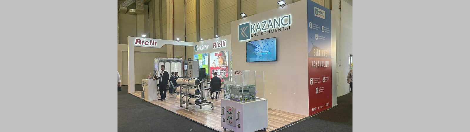 Rielli Avrasya’nın Lider Çevre Teknolojileri Fuarı'nda Yerini Aldı