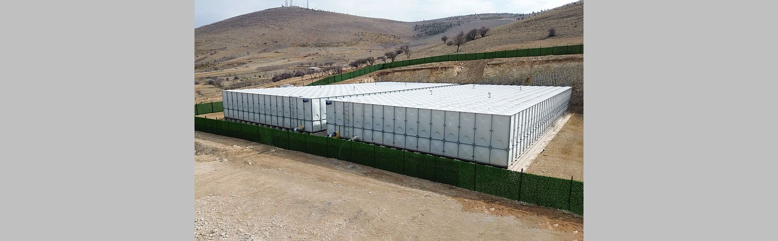Ekomaxi GRP Modüler Su Depoları, Afşin’de Suyun Güvencesi Oldu