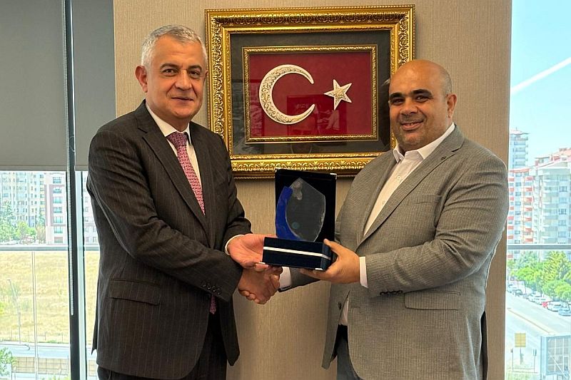 Odaklı Grup’dan Başkentgaz Genel Müdürü Asım Yüksel’e Ziyaret