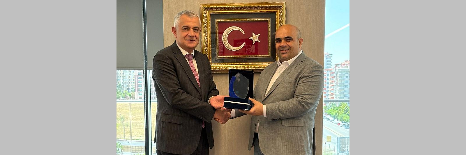 Odaklı Grup’dan Başkentgaz Genel Müdürü Asım Yüksel’e Ziyaret