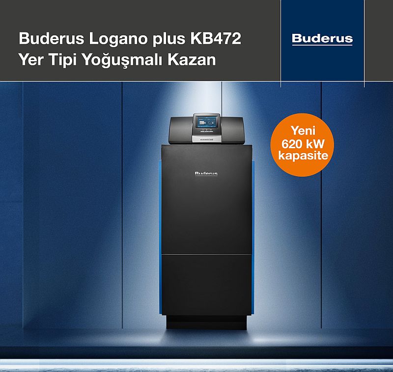 Buderus, Yüksek Kapasiteli Projeler İçin Logano Plus KB472 Serisini 620 KW İle Güçlendirdi