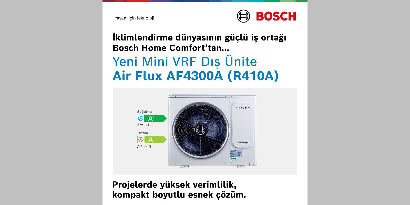 Yeni Mini VRF Dış Ünite Air Flux AF4300A