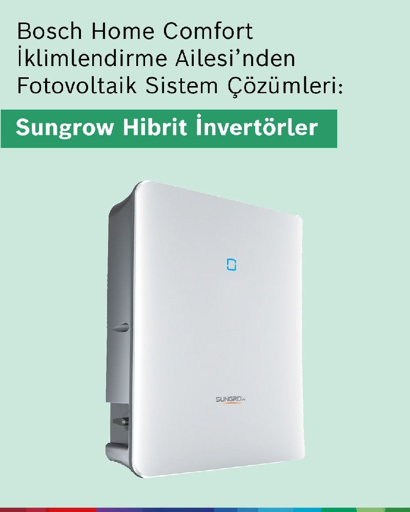Büyütmek için resme tıklayın Sungrow Hibrit İnvertörler yüksek verimliliği sayesinde üretilen elektriğin etkili şekilde yönetilmesini sağlar.