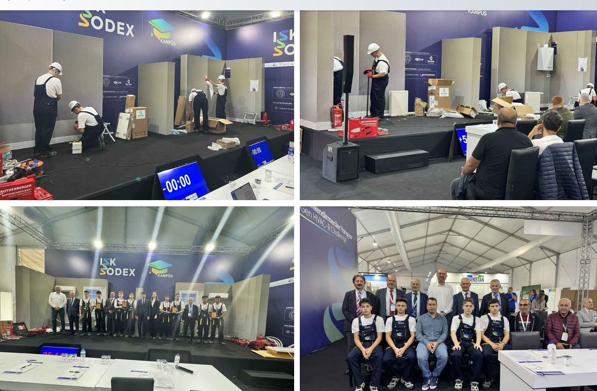 Genç İklimlendirmeciler ISK-SODEX 2025’te Becerilerini Sergiledi