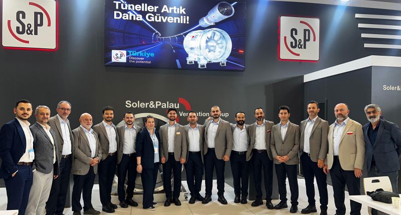 ISK-SODEX 2025'te S&P AFS Havalandırma Sistemleri Standına Yoğun İlgi