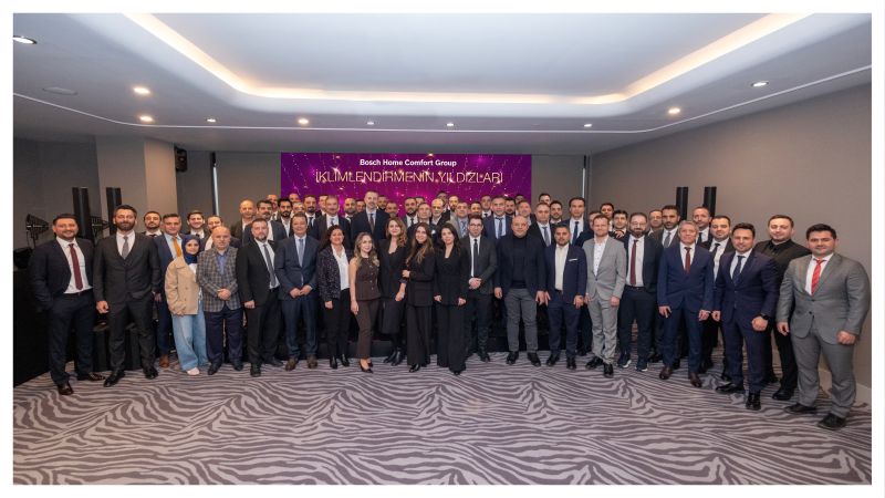 Bosch Home Comfort Group, "İklimlendirmenin Yıldızları 2026" Etkinliğinde İş Ortaklarıyla Buluştu