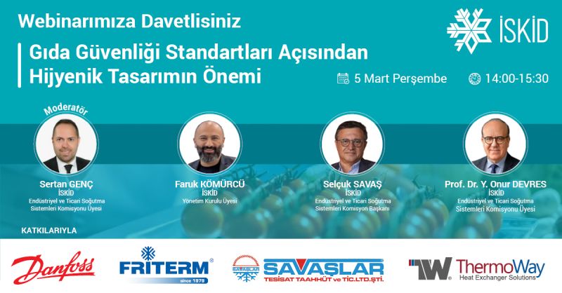 İSKİD’den Gıda Güvenliği ve Soğuk Zincire Dikkat Çeken Webinar