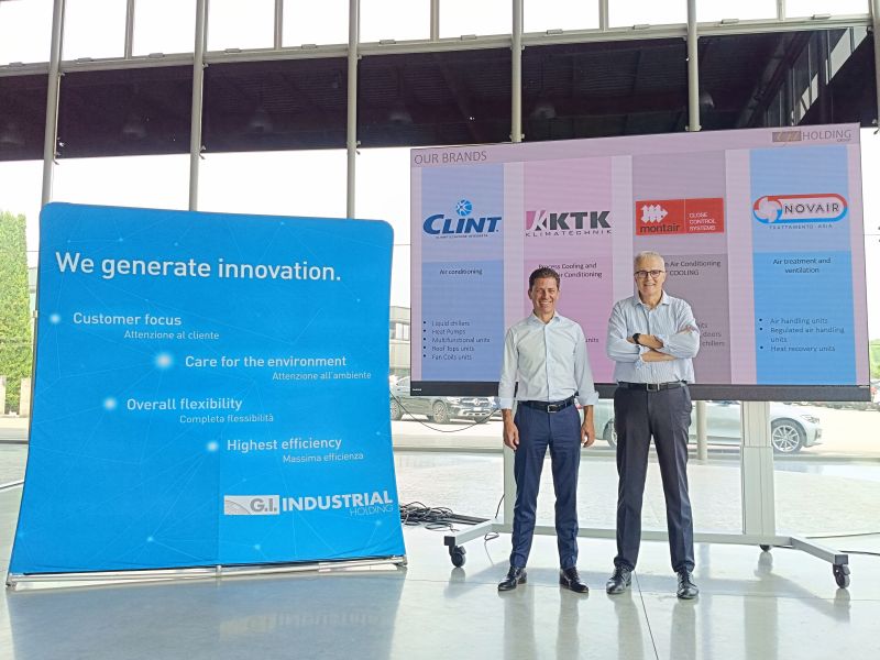 BDR Thermea CEO'su Tjarko Bouman, Alberto Favero G.I. Holding