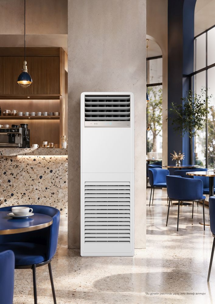 AC100BNPDKH/TK modeli, A++ seviyesindeki yüksek enerji verimliliğiyle öne çıkıyor. Böylece işletmeler, özellikle uzun süreli kullanımlarda güçlü performansın yanı sıra daha verimli bir kullanım deneyimi elde edebiliyor.